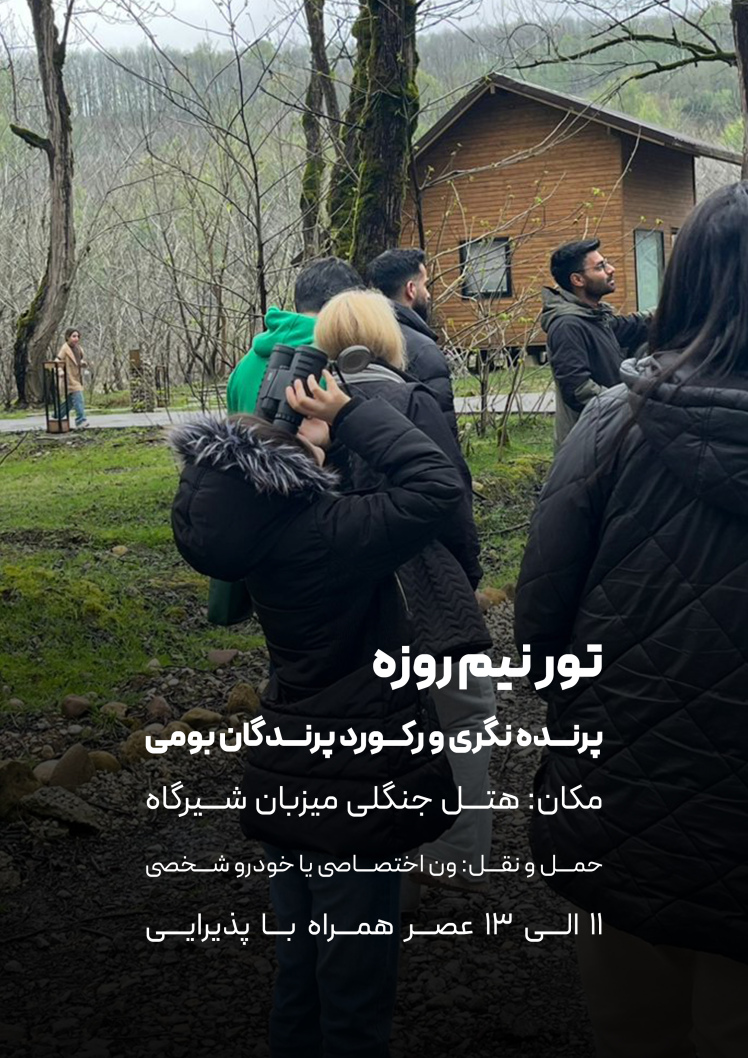 تور نیم روزه پرنده نگری 